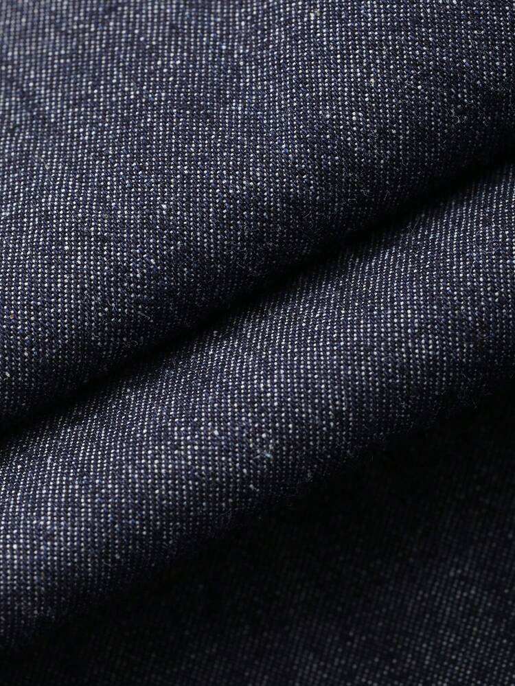 Tween Boys' Elastic Waist Casual Cargo Loose Fit Jeans, Versatile For Daily Wear