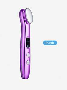 Teckwe 可充电眼部按摩笔，面部按摩仪 - 眼部提拉棒，具备加热、温热、振动、紧致肌肤、缓解眼部疲劳、浮肿、黑眼圈、眼袋等功能，可吸收美容工具 - 彩色 - 查看 7