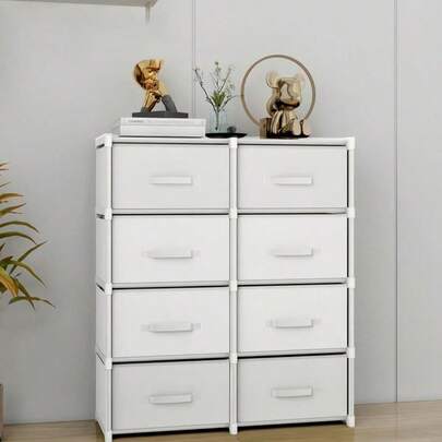 1pc New Model Drawer-Style Storage Shelf For Furniture, Suitable For Home Living Room And Study, Toy And Snack Storage Shelf, Storage Cabinet, Headboard Storage Cabinet