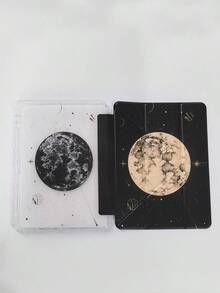 1个彩绘效果亚克力水晶平板电脑保护套，优质PU皮革平板电脑保护套 - 彩色 - 查看 9