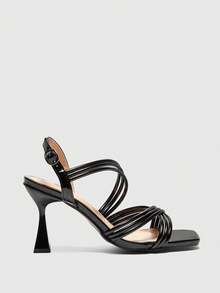 CUCCOO BIZCHIC Ladies Fashion Noble Elegance Sexy High Heel Sandals - Black - View 2