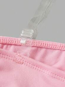 SHEIN Girlism 3pcs/Set Tween Girls' Casual Ruched Cropped Camisole Tops,Kids - Multicolor - View 11