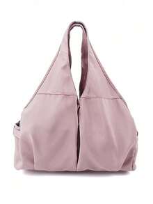 Fashionable Waterproof Gym Bag With Large Capacity And Wet Dry Separation Design, Suitable For Yoga And Fitness Travel Bag - Dusty Pink - View 5