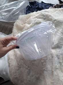 3-in-1 Salatschleuder & Gemüsewäscher mit Trichter - Robuster PP Küchenhelfer, 5L Fassungsvermögen, spülmaschinenfest, ideal für Mahlzeitenvorbereitungen, Salatschleuder für die Küche - Verschiedenfarbig - Übersicht 1