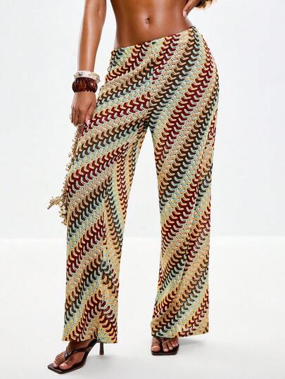 Coolane Women's Spring/Summer Chic Boho Tropical Vacation Striped