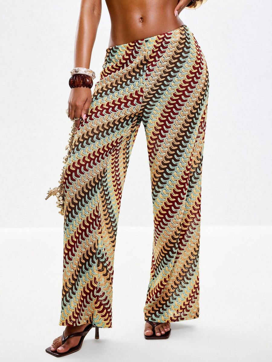 Coolane 女士春夏时尚波西米亚热带度假条纹连衣裙 - 彩色 - 查看 1