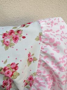 Sunnyshic 女士甜美清新印花沙滩度假吊带迷你连衣裙 - 彩色 - 查看 7