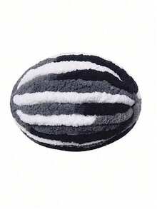 1卷/包 手指编织毛绒纱线，DIY毯子、垫子、围巾、甜甜圈形状纱线（约45-75克重，4-8米长，不建议购买1卷，因为无法完成1个成品） - 彩色 - 查看 18