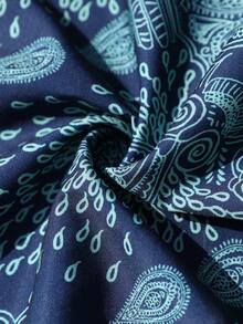 EMERY ROSE Women's Casual Allover Print Jumpsuit - Multicolor - View 8