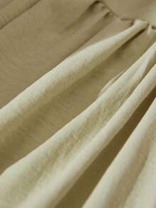 Aveloria Rosie V领长袖收腰连衣裙，清新优雅，适合春季野餐，温柔精致。 - 綠色 - 查看 7