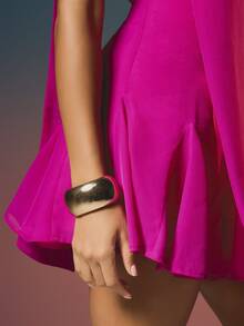 MISSGUIDED Halter Neck Tie Detail Mini Dress With Flared Godet Skirt Design For Party Cocktail Evening Occasions - Hot Pink - View 5