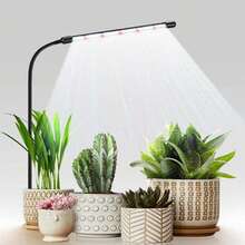 USB Full Spectrum LED Plant Growth Light, 6000K, With Controller, Indoor Gardening, Plant Flowering - White Red Light - View 1