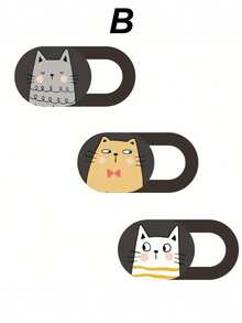 Bộ 3 miếng dán che camera laptop dễ thương, phụ kiện laptop, miếng dán che webcam, miếng dán che camera điện thoại và máy tính, miếng dán bảo mật webcam, miếng dán che camera chống nước, chống sốc, chống rơi, chống trầy xước, chống bám vân tay, che phủ toàn diện - Nhiều màu - Xem 9