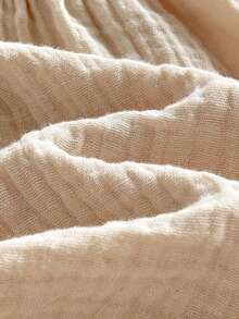 Loomiva Conjunto de vestido y sombrero con volantes y estampado floral crema para bebé niña, de verano - Beis - Ver 8