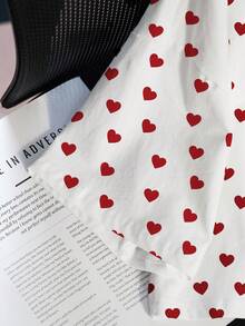 Betty Boop x SHEIN Áo thun croptop nữ - trắng - Xem 4