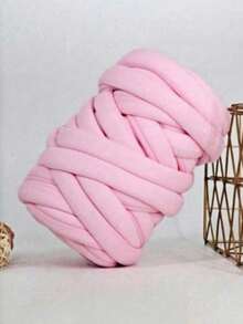 500克闪亮金属粗线（仿皮冰岛羊毛） - 超大粗线，适用于DIY毯子、包包、枕头、地毯和宠物床，闪光PU工艺纱线，不掉毛纤维，巨型钩针编织套装 - 彩色 - 查看 19