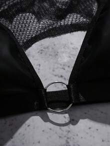 2pcs Sexy Women's Lingerie Set - Black - View 8