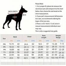 夏季中大型犬无袖背心，宠物睡衣家居服，适合拉布拉多犬、金毛寻回犬、阿拉斯加雪橇犬和其他中大型犬种。 - 藍色 - 查看 5