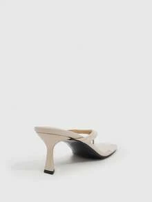 CUCCOO SZL Sandal cao gót nữ - trắng - Xem 3