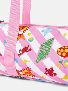 HARRY POTTER X SHEIN 1pc Versatile Letter & Cartoon Pattern Shoulder Bag Suitable For College Students, Formal Events, Parties, And Daily Outings - Multicolor - View 6