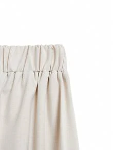 GlowEve Women's New Versatile Minimalist Straight-Leg Pants, Suitable For Commuting - Khaki - View 5