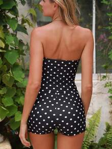 Swim Mod 女士热带印花两件式比基尼套装 - 彩色 - 查看 2