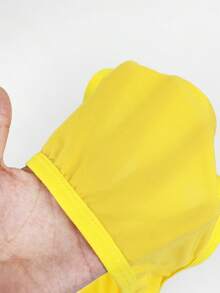 DrisQ 1件装 性感黄色中腰男士内裤 - 黃色 - 查看 5