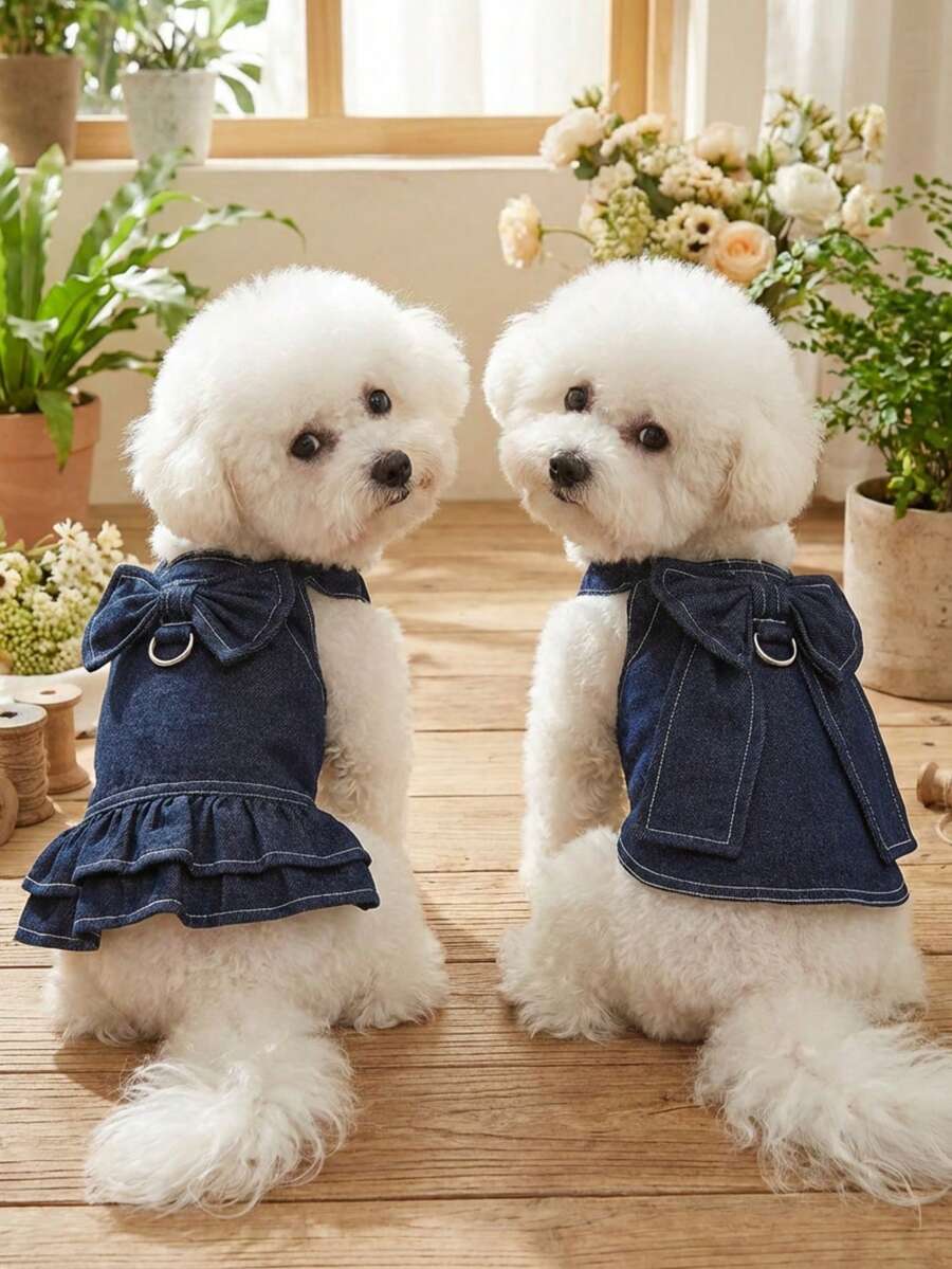PETSIN Pet Versatile Skirts, Dog Clothes, Cat Clothing, Animal Clothing, Dog Clothing, Pet Supplies, Pet Couple Clothing, New Spring/Summer Skirts, T-Shirts, Couple Animal Clothing - Multicolor - View 1
