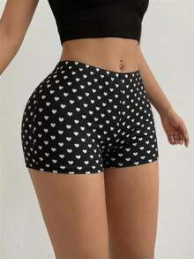 SHEIN SXY Sexy Polka Dot Print Micro Shorts,Summer ,Spring ,Vacation,Beach, Polka Dot - Multicolor - View 8