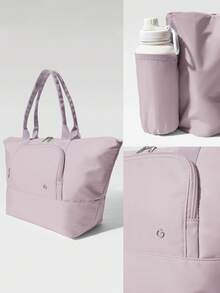 GLOWMODE Túi đựng laptop bảo vệ Day Tripper 24L, có dây đeo tương thích với vali kéo, túi xách hàng ngày và công sở. - Tro đinh hương - Xem 7