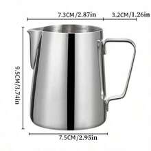 Cirelle Stainless Steel Latte Mug - Durable Coffee Cup With Thickened Spout, Ideal For Home Coffee & Milk Drinks - Multicolor - View 15