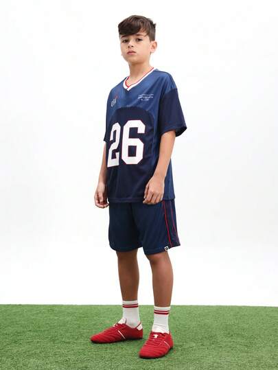 SUMWON Conjunto de camiseta para niños preadolescentes