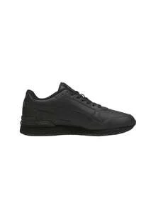 Puma PALERMO Women's Casual Athletic Shoes Premium Modern Anti-Slip Running Street Style Office Black 399068-09 - PUMA Schwarz/Schattengrau - Übersicht 3