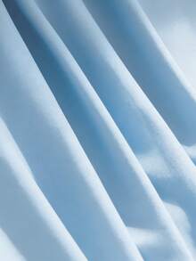 GlowEve Ny ankomst Vintage V-ringad elegant klänning för kvinnor - Blå - Visa 5