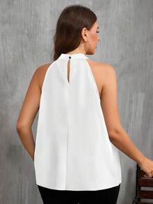 EMERY ROSE 大码女式休闲碎花吊带衫，适合夏季穿着 - 粉色 - 查看 2