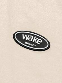 Manfinity EMRG Men's Letter Print Crew Neck Short Sleeve T-Shirt And Shorts Casual Set - Multicolor - View 3