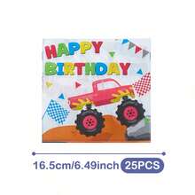 Black And White Plaid Mountain Bike Disposable Plates, Napkins And Cups Set, Serves 20 Guests. This Disposable Party Supplies Set (Including Plates, Napkins And Cups) Is Perfect For Birthday Parties, Weddings And Family Picnics. - View 7