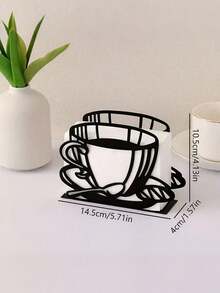 1pc European Wrought Iron Tissue Box Is Suitable For Home Decoration In Living Room, Bedroom, Study Room, Kitchen And Dining Room, And Can Also Be Used As A Desktop Tissue Box. A Variety Of Patterns To Choose From, - Multicolor - View 5