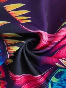 SHEIN Bộ đồ bơi liền thân hình khủng long hoạt hình dễ thương dành cho bé trai - Nhiều màu - Xem 6