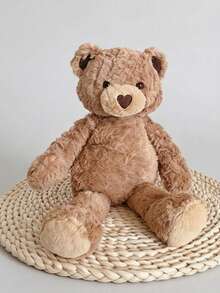 POKOJA LAND 可爱心形小熊毛绒玩具，卡哇伊小熊填充动物，深棕色和浅棕色，超级柔软可爱，适合男孩女孩生日庆祝节日礼物和家居装饰 - 彩色 - 查看 10