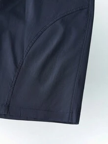 Driftmere 2 quần short thể thao nam màu trơn, thiết kế eo chun có dây rút, kiểu dáng đa năng dễ phối đồ, có thể giặt máy, cần thiết cho các hoạt động thể thao ngoài trời và chạy bộ mùa hè. - Nhiều màu - Xem 8