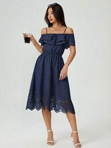 Romantic And Flattering Design For Any Occasion - Royal Blue - View 4