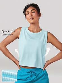 GLOWMODE Major Flex 快幹t恤 - 水藍色 - 查看 2