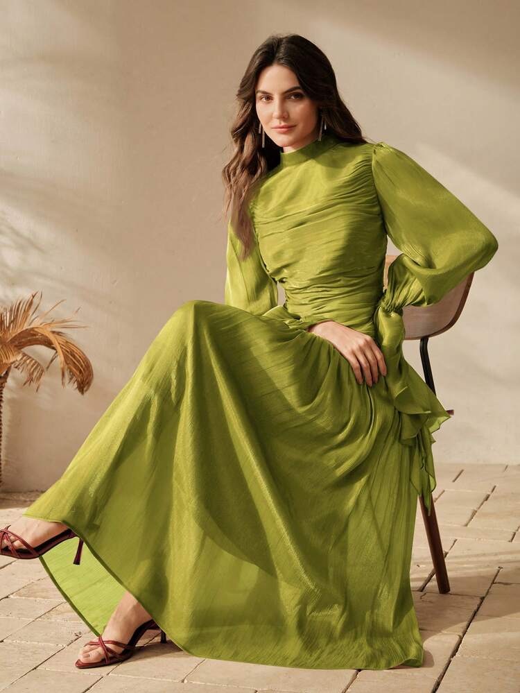 sheen green dress Sheen Light Green Sweetheart Bow Strap Maternity Maxi Dress  Club L London