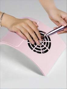Teckwe USB Powered Nail Dust Collector With 2 Reusable Filters - Portable 858-M5 Acrylic Nail Dust Extractor Fan (Plug And Play) Nail Art Tool - White - Multicolor - View 3