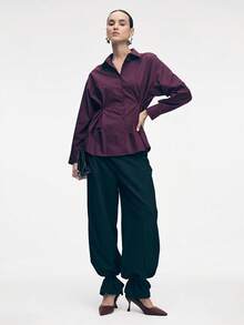 Mnmlis Women Pumps - Burgundy - View 11