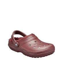 Crocs حذاء نسائي كلاسيكي من نوع كلوجز بلون العقيق الأحمر 20359160U - نبيذ أحمر - مشاهدة 2