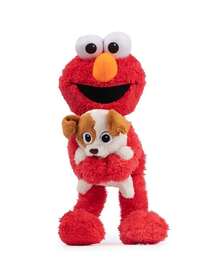 Spin Master Red Monster Character Plush Doll Holding Puppy, Soft Stuffed Character Plush With Cute Companion Dog Design, Decorative Plush Toy For Collection, Display Or Gift Idea - Multicolor - View 8