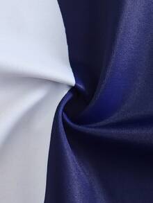 SHEIN Young Boy Cartoon Penguin Striped Print Raglan Short Sleeve Beach Romper - Multicolor - View 7