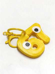 POKOJA LAND POKOJA LAND 67 Partner Keychain With Vivid Eyes | Durable Plastic, Multi-Color Options, Fun Design, Fine Carving, Snap Hook Closure, Suitable For Bags, Backpacks, Or Display Birthday Gifts Spring To Summer - Multicolor - View 9